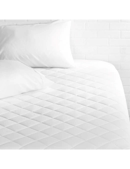 Luxor Cotton Quilted Aus Made Fully Fitted Mattress Protector