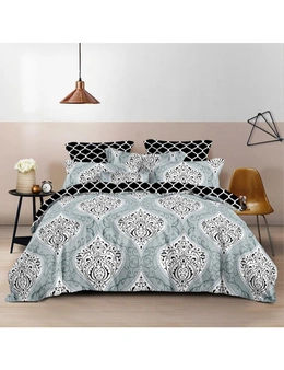 Luxor Utopia Design Cotton Quilt Doona Duvet/Duvet Cover Pillowcase Set