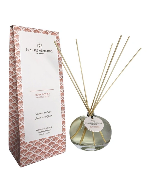 Plantes & Parfums Fragrance Diffuser - Frosted Rose, hi-res image number null