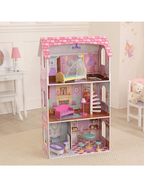 Dollhouse with Furniture for kids 110 x 65 x 33 cm (Model 2), hi-res image number null