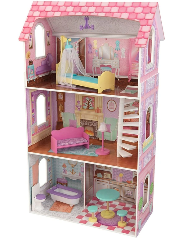 Dollhouse with Furniture for kids 110 x 65 x 33 cm (Model 2), hi-res image number null