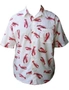 Seinfeld Cosmo Kramer Lobster Cabana Vacation Button Down Shirt, hi-res