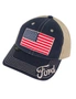Ford American Flag Hat, hi-res