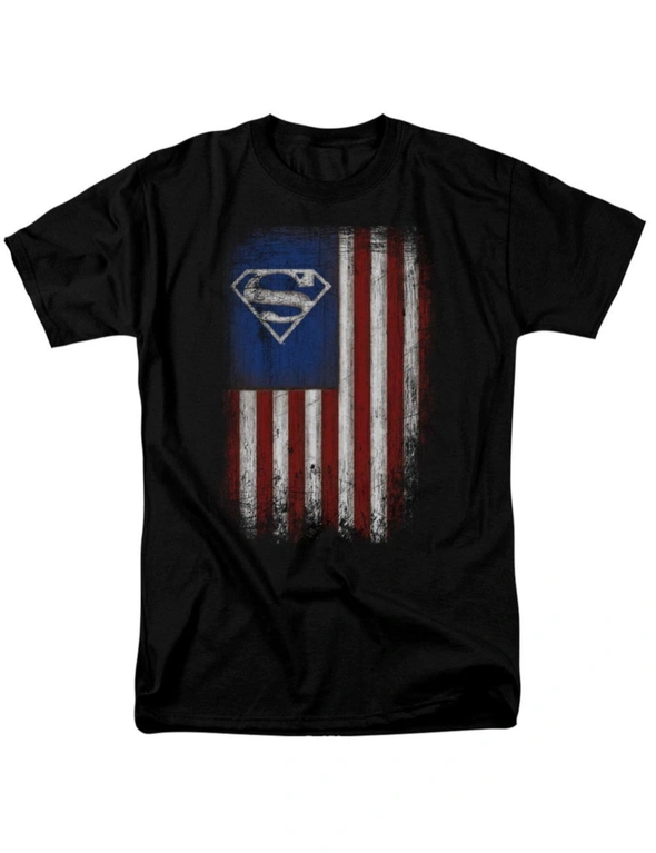 Superman Old Glory Men's T-Shirt, hi-res image number null