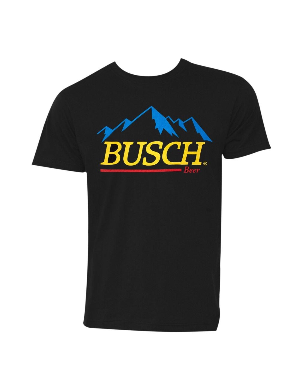 Busch Beer Gold Logo Black Tee Shirt | Rivers Australia