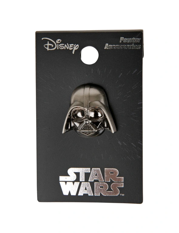 Star Wars Darth Vader Helmet Pewter Lapel Pin, hi-res image number null