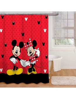 Disney Mickey & Minnie Mouse Classic Shower Curtain