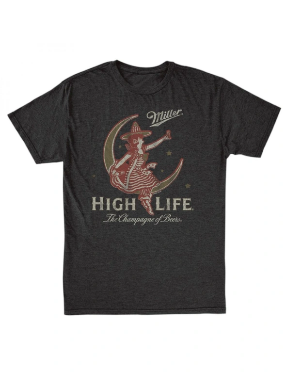 Miller High Life Girl In The Moon T-Shirt, hi-res image number null