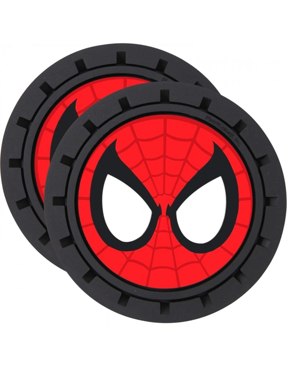 Spider-Man Eyes Car Cup Holder Coaster 2-Pack, hi-res image number null