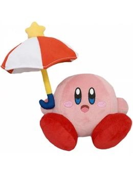 Kirby and Parasol 5" Plush Doll