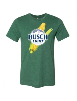 Busch Light Beer Corn Logo T-Shirt