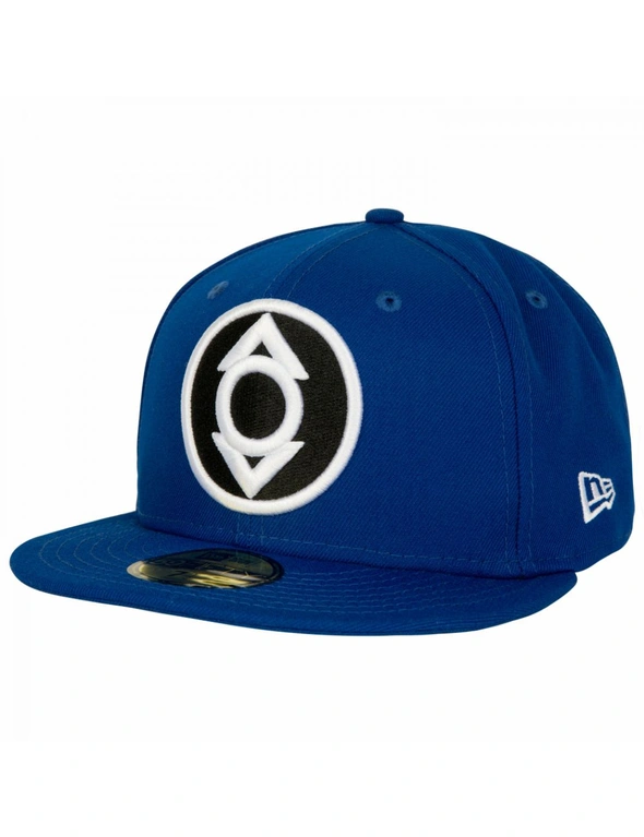 Indigo Lantern Color Block New Era 59Fifty Fitted Hat, hi-res image number null