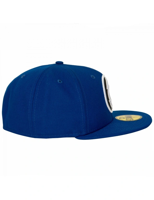 Indigo Lantern Color Block New Era 59Fifty Fitted Hat, hi-res image number null
