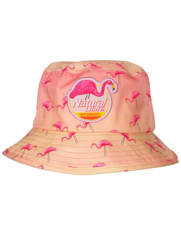 Natural Light Naturdays Flamingo Bucket Hat, hi-res image number null