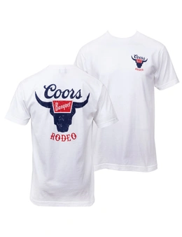 Coors Rodeo Front and Back Print T-Shirt