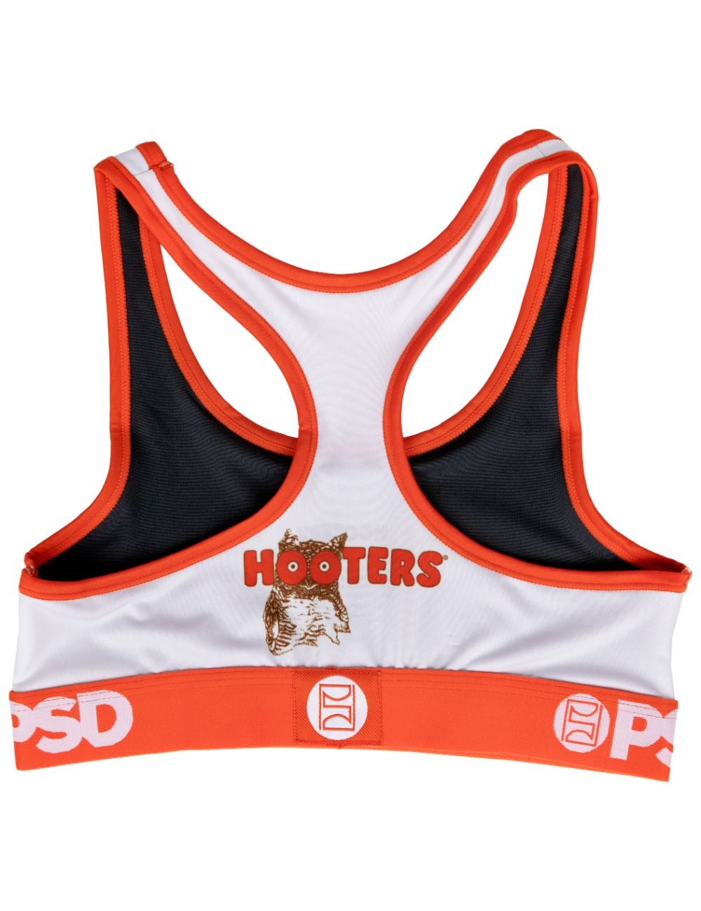 Hooters Restaurant Uniform Microfiber Blend PSD Sports Bra