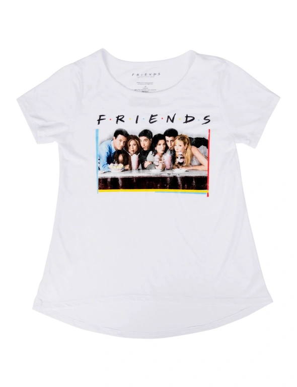Friends Cast Logo Juniors Women's T-Shirt, hi-res image number null