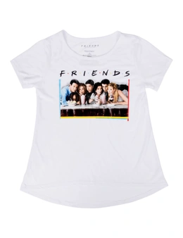 Friends Cast Logo Juniors Women's T-Shirt