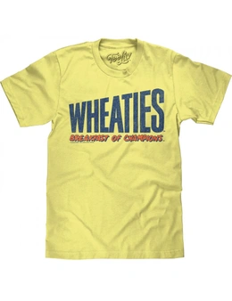 Wheaties Breakfast of Champions Text T-Shirt