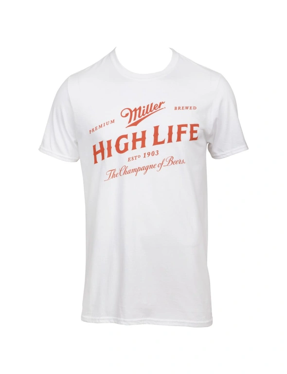 Miller High Life Brand Label T-Shirt, hi-res image number null