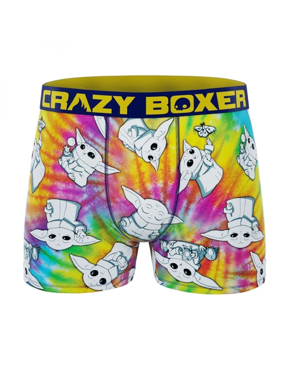 Crazy Boxers Star Wars The Child Tye Dye Boxer Briefs in Present Box