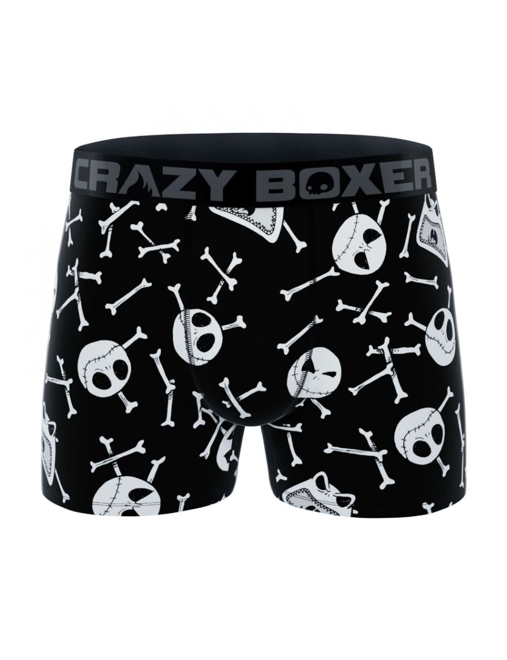 Crazy Boxers Nightmare Before Christmas Bones Men's Boxer Briefs | Katies