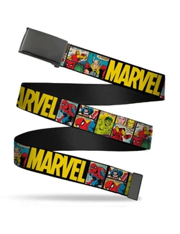Marvel Retro Comic Panels Adult Web Belt