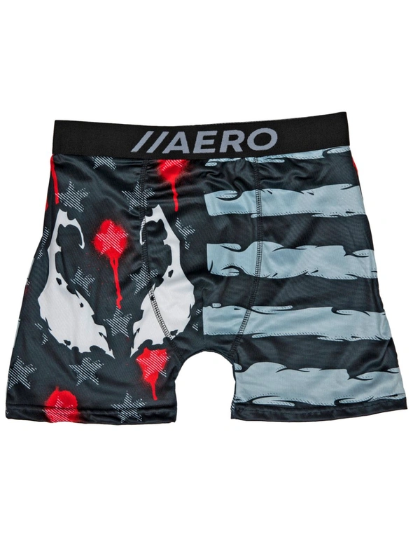 Marvel Venom Eyes Over Flag Aero Boxer Briefs Underwear