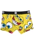 SpongeBob SquarePants Faces PSD Microfiber Blend Boy Shorts Underwear, hi-res
