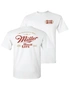 Miller High Life Champagne of Beers Crest Front and Back Print T-Shirt, hi-res