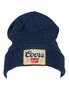 Coors Banquet Beer Square Label Patch Knit Cuff Beanie, hi-res