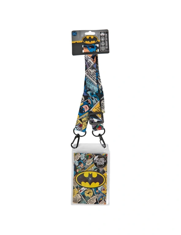Batman Lanyard with Collectible Sticker, hi-res image number null