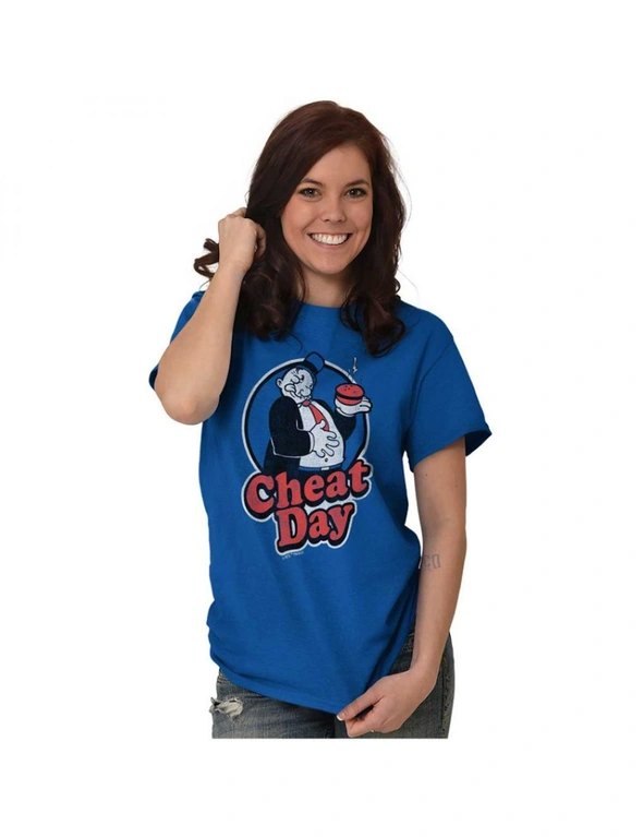 Popeye The Sailor Wimpy Character Cheat Day T-Shirt, hi-res image number null