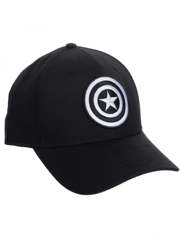 Captain America Embroidered Symbol Flex Fit Hat