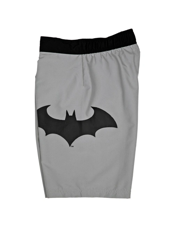 Batman Hush Symbol Heather Grey Board Shorts, hi-res image number null