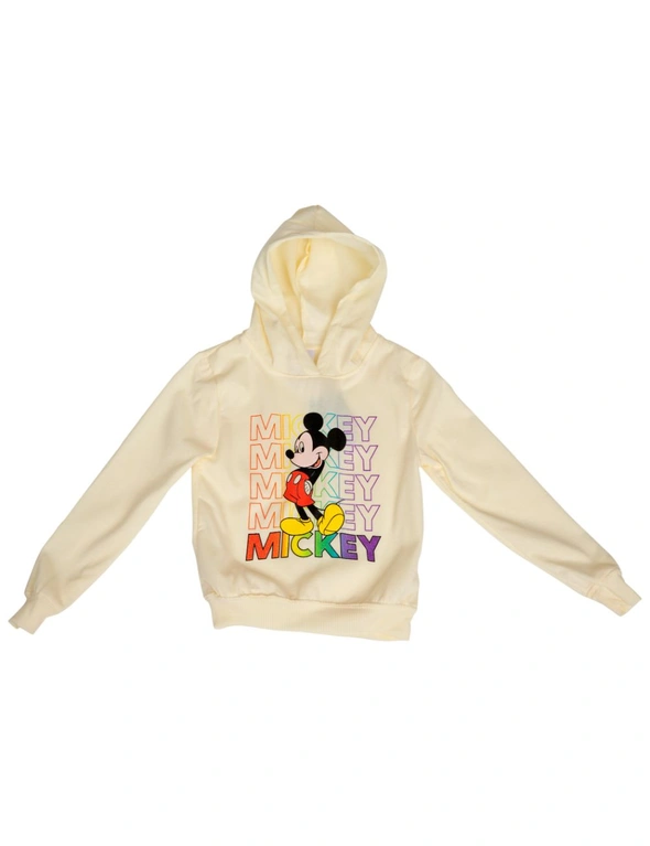 Disney Classic Mickey Mouse Colorful Names Youth Hoodie, hi-res image number null