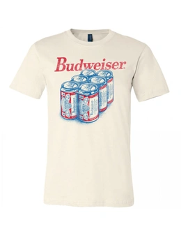 Budweiser Hand-Drawn Six Pack T-Shirt