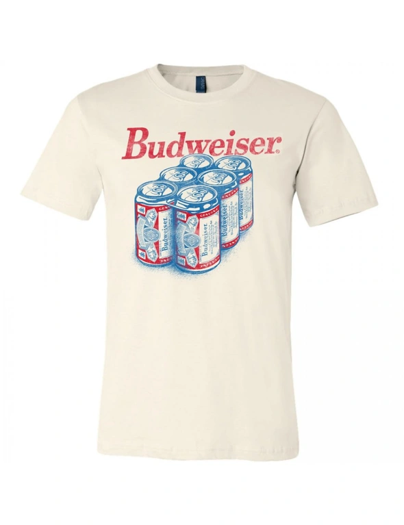 Budweiser Hand-Drawn Six Pack T-Shirt, hi-res image number null