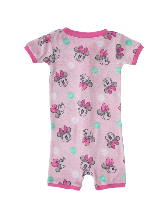 Disney Classic Minnie Mouse Short Sleeve Onesie Romper, hi-res image number null