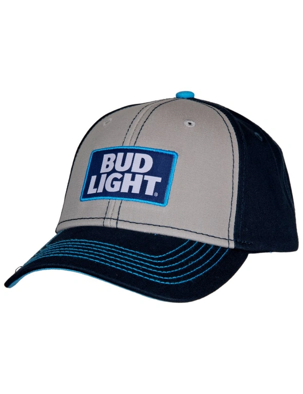 Bud Light Two Tone Snapback Hat, hi-res image number null