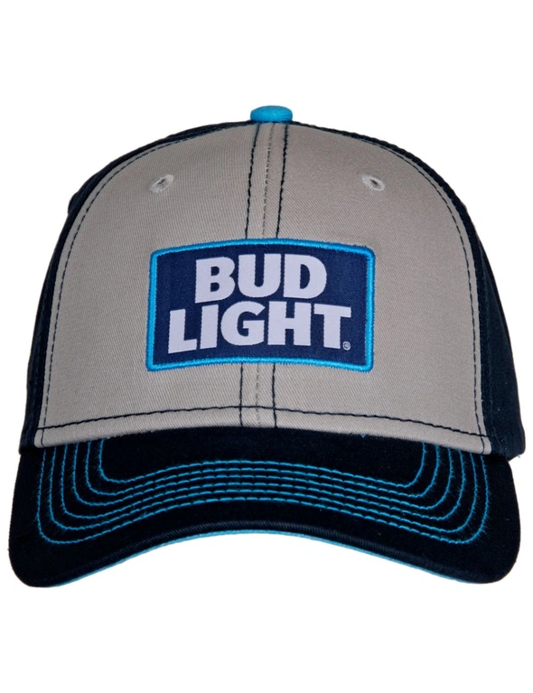 Bud Light Two Tone Snapback Hat, hi-res image number null