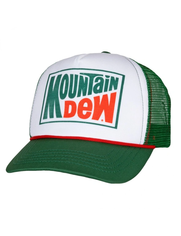 Mountain Dew Classic Colors Trucker Hat, hi-res image number null