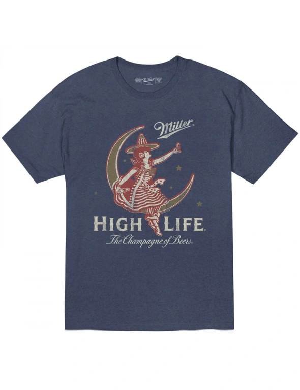 Miller High Life Classic Logo Throwback Style T-Shirt, hi-res image number null