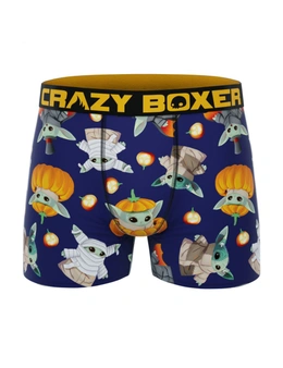 Crazy Boxer The Mandalorian Grogu In Pumpkins Men's Boxer Briefs