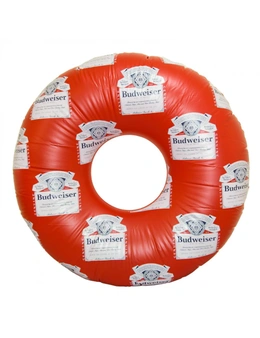 Budweiser Logo All-Over Print Pool Float Ring