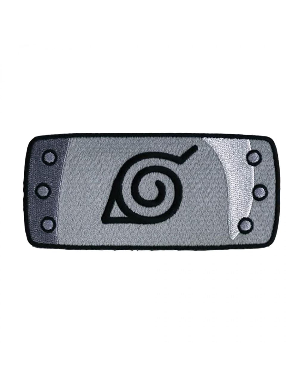 Naruto Shippuden Konohagakure Symbol Headband Iron On Patch | Rockmans