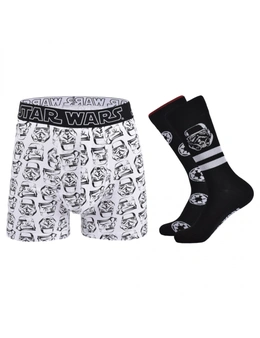Star Wars Storm Troopers Underwear and Crew Socks Boxed Set