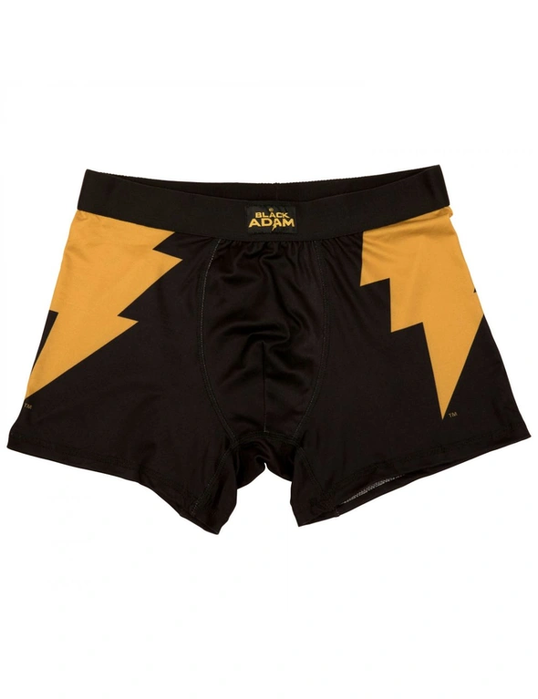DC Comics Black Adam Logo Men's Underwear Boxer Briefs, hi-res image number null