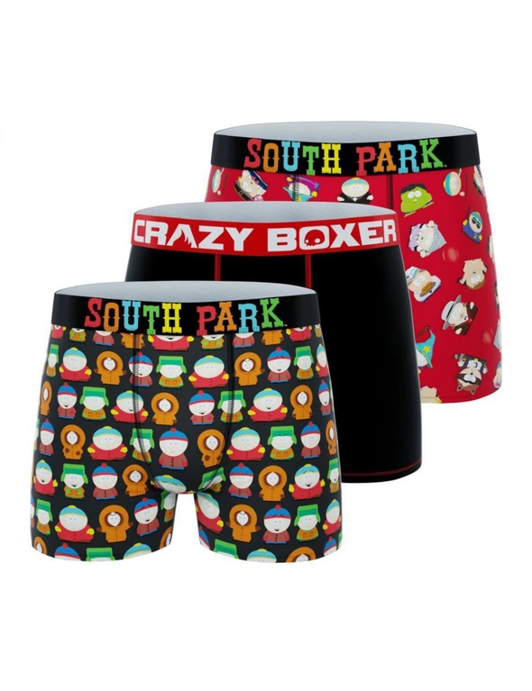 Crazy Boxer South Park Men's Boxer Briefs