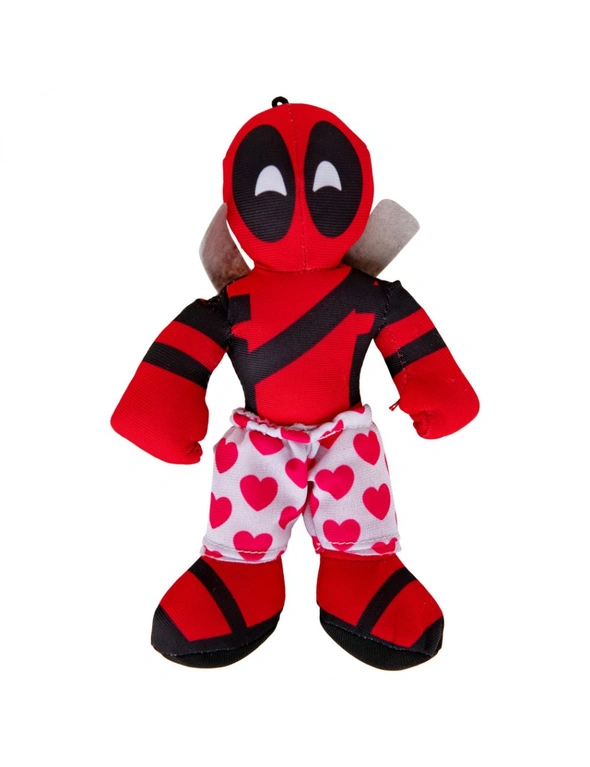 Deadpool Heart Boxers 9" Plush Doll, hi-res image number null